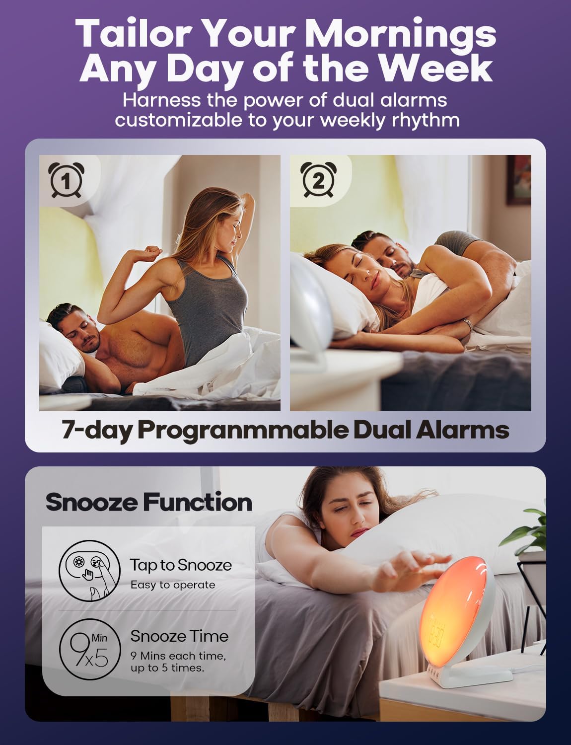 Duo Sunrise Smart Alarm